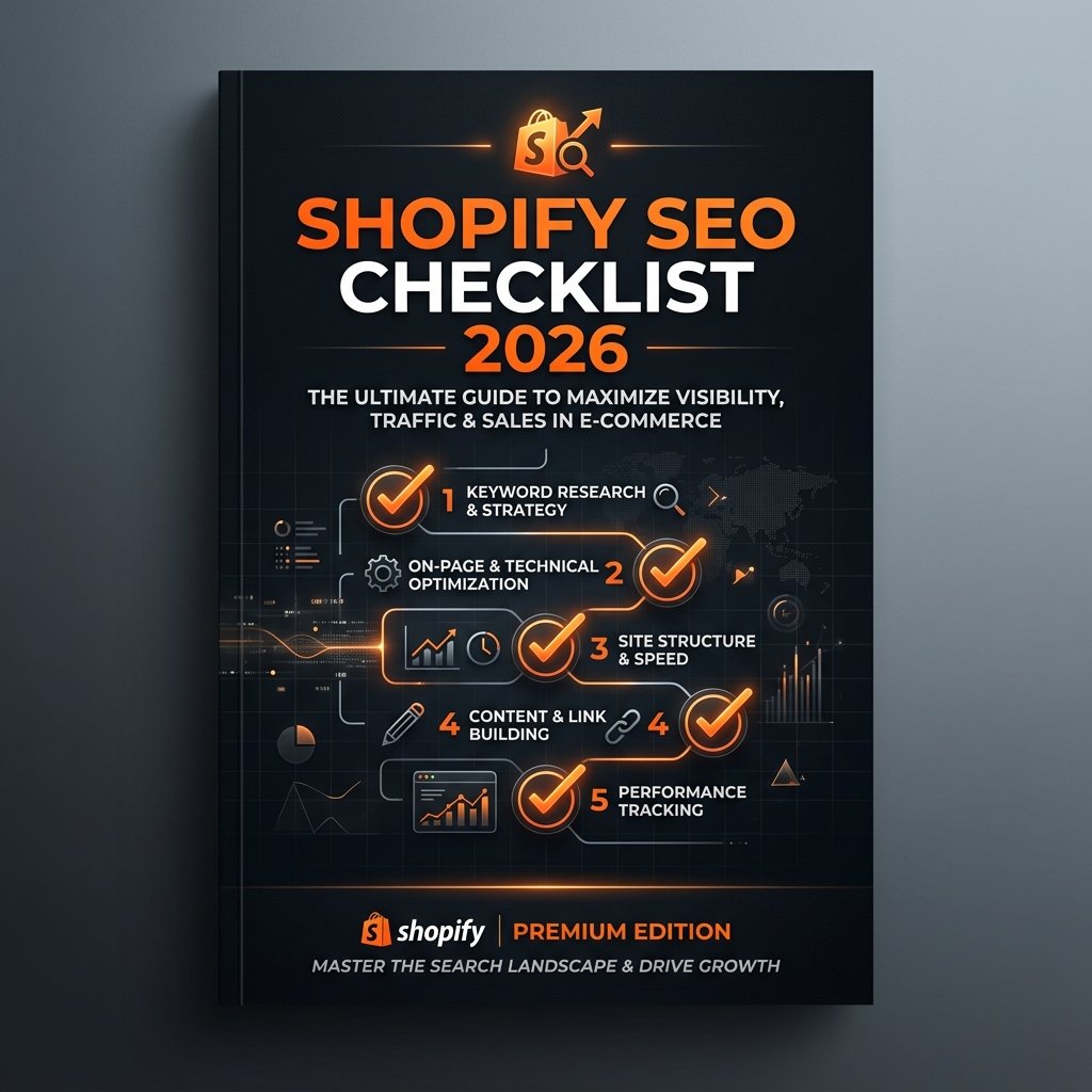 Shopify SEO Checklist 2026 cover